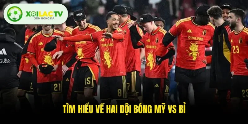 Tìm hiểu về hai đội bóng Mỹ vs Bỉ 