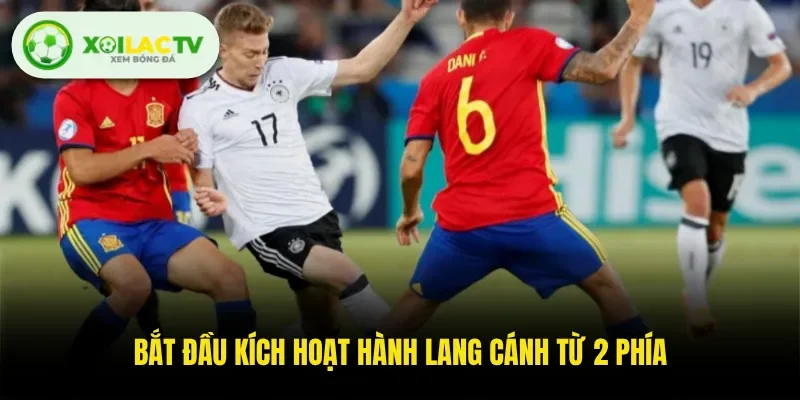 Bắt đầu kích hoạt hành lang cánh từ 2 phía