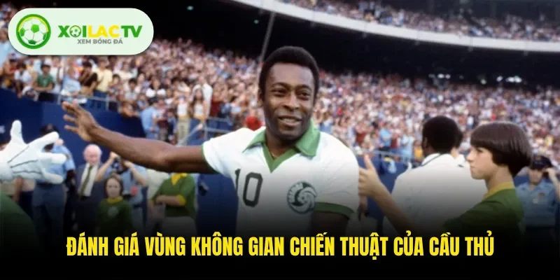 Đánh giá vùng không gian chiến thuật của cầu thủ
